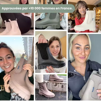 Les Bottes Luna, imperméabilité et confort, quelle que soit votre morphologie.
